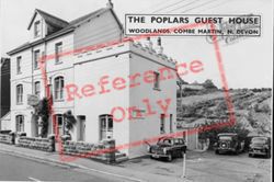 The Poplars Guest House c.1960, Combe Martin