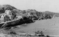 View From Harbour Beach c.1965, Combe Martin