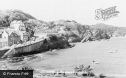 View From Harbour Beach c.1965, Combe Martin