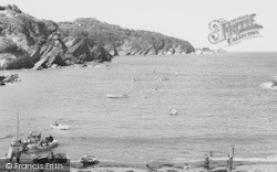 View From The Harbour Beach c.1965, Combe Martin