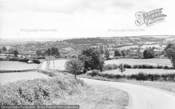 Photo of Combe St Nicholas, From Stoopers Hill c.1955