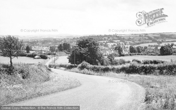 Photo of Combe St Nicholas, From Stoopers Hill c.1955