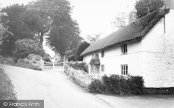 Thatched Cottage c.1960, Combe St Nicholas