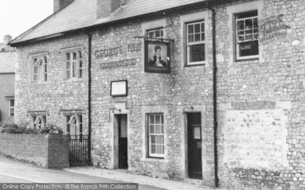 Photo of Combe St Nicholas, The George Inn c.1960