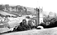 All Saints Church And The Village 1890, Combeinteignhead