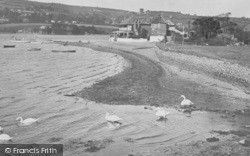 Swans At Coombe Cellars 1925, Combeinteignhead