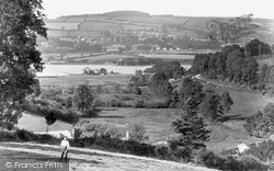 View Above Coombe Cellars 1925, Combeinteignhead