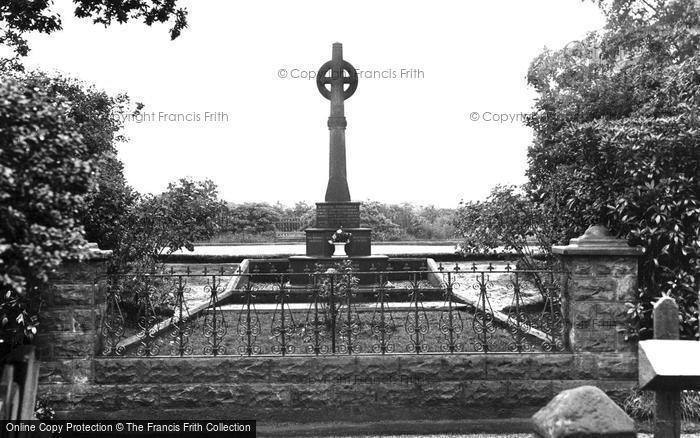 Photo of Comberbach, The War Memorial c.1955