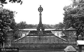 Comberbach, the War Memorial c1955
