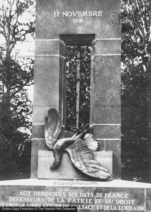 Photo of Compiègne, Wwi War Memorial c.1927