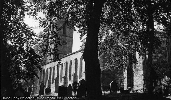 Photo of Compstall, St Peter's Church c.1955