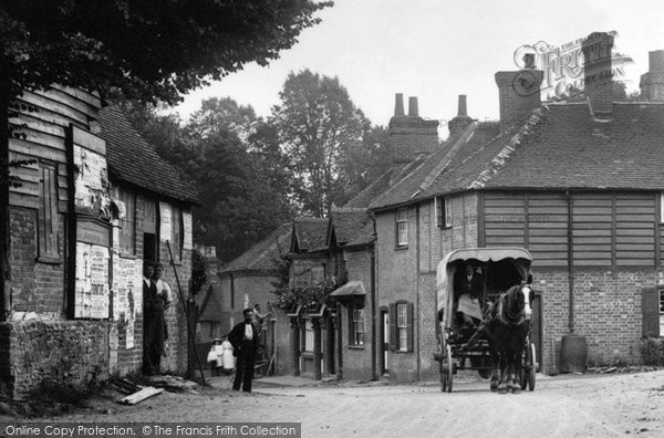 Photo of Compton, A Waggon In The Village 1904