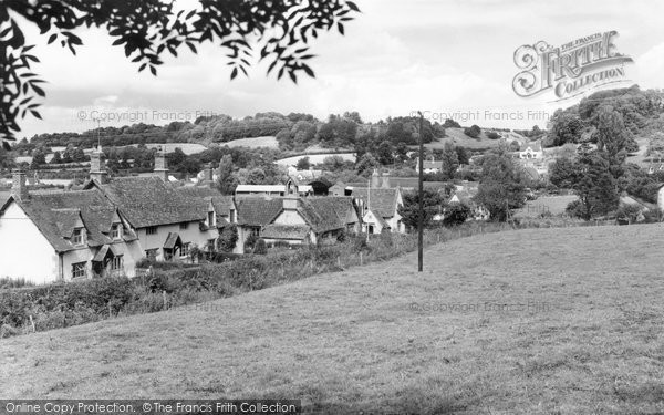 Photo of Compton Bassett, General View c1955