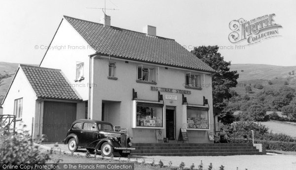 Photo of Compton Bishop, Big Tree Stores c.1960