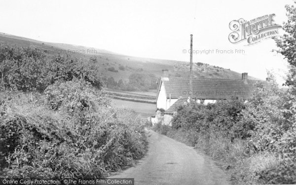Photo of Compton Bishop, Crook Peak c.1955