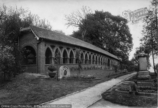 Photo of Compton, Cemetery, The Cloisters 1912