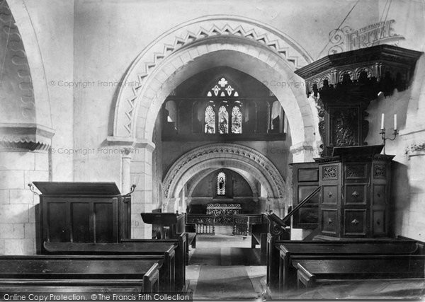 Photo of Compton, Church Interior 1906