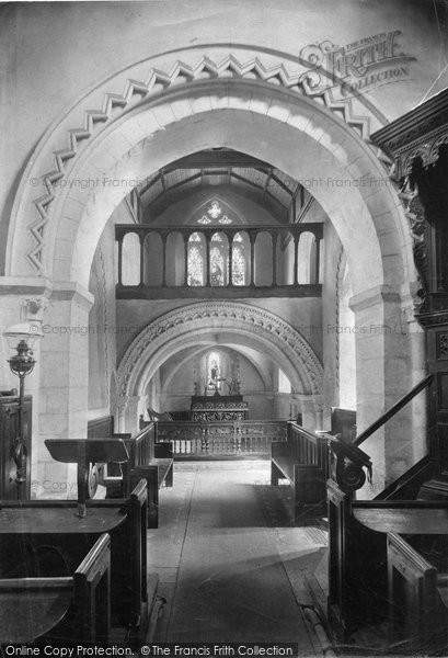 Photo of Compton, Church Interior 1912
