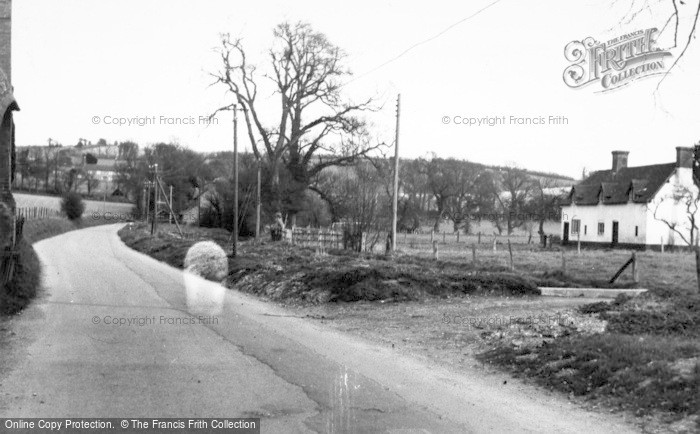 Photo of Compton, Church Road c.1955