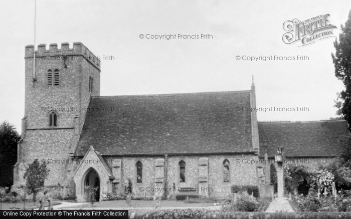 Photo of Compton, Parish Church Of St Mary And St Nicholas c.1955