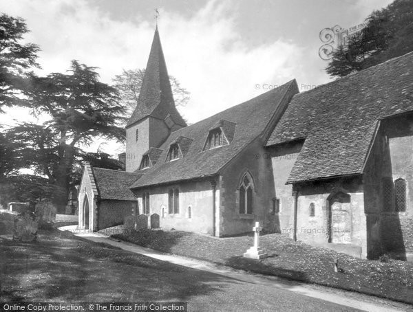 Photo of Compton, St Nicholas Church 1931
