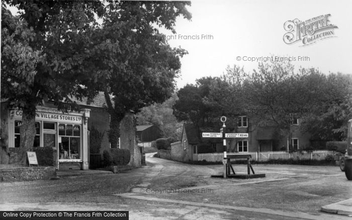 Photo of Compton, The Village c.1955