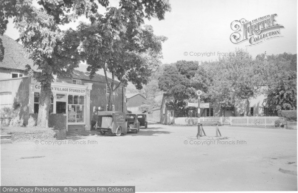 Photo of Compton, The Village Stores c.1955