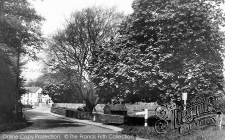 Photo of Compton, Village Approach c.1955