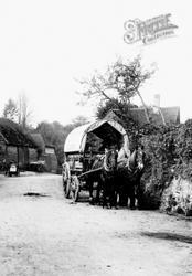 Wagon And Horses 1906, Compton