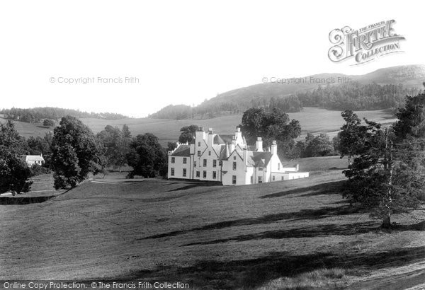 Photo of Comrie, Aberuchill Castle 1899
