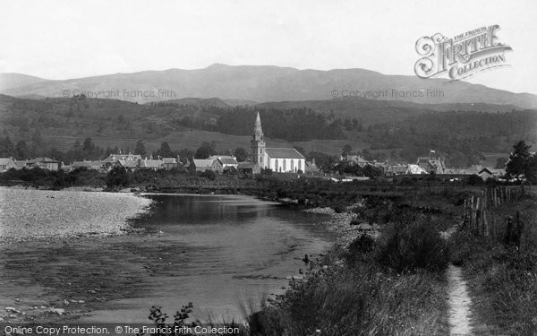 Photo of Comrie, And River Earn 1899