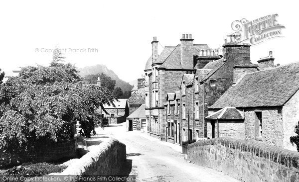 Photo of Comrie, From The Bridge  1899