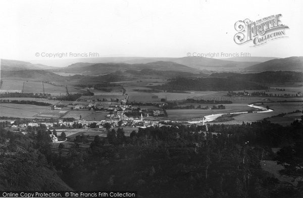 Photo of Comrie, From The Melville Monument 1899