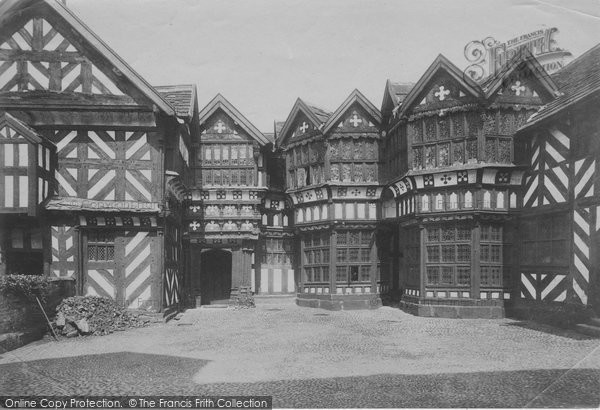Photo of Congleton, Little Moreton Hall Courtyard 1902