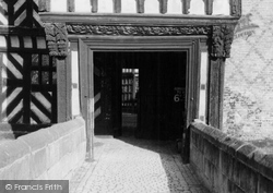 Little Moreton Hall Entrance c.1955, Congleton