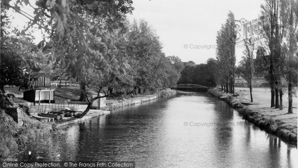 Photo of Congleton, Park And The River Dane c.1960