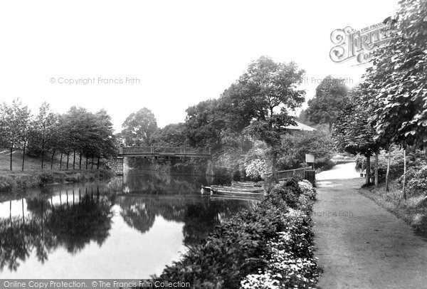 Photo of Congleton, River Dane And Entrance To Park 1898