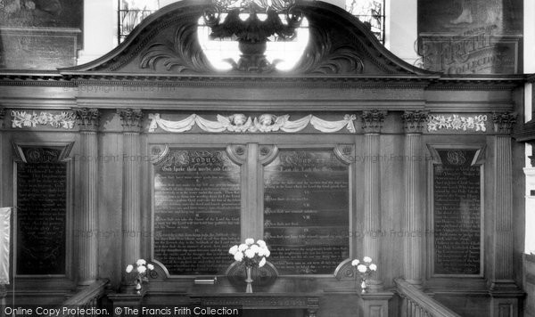 Photo of Congleton, St Peter's Church Interior c.1960