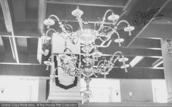 Photo of Congleton, St Peter's Church Interior, The Chandelier c.1960
