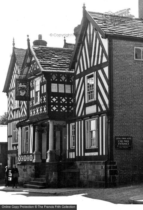 Photo of Congleton, The Lion And Swan Hotel c.1955