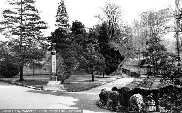 Photo of Congleton, The Park c.1955