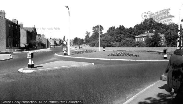 Photo of Congleton, The Roundabout c.1960