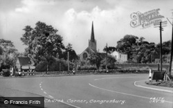 Church Corner c.1960, Congresbury