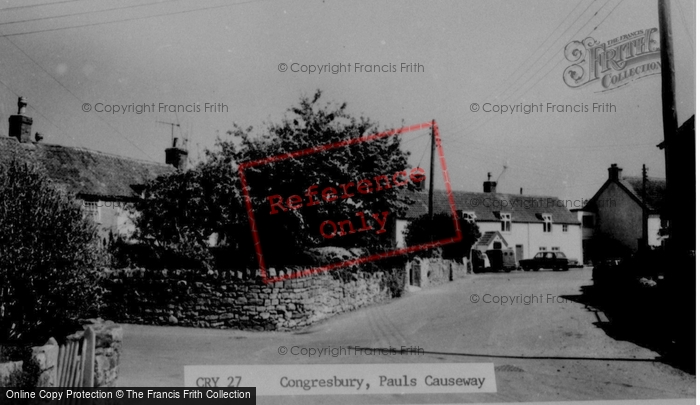 Photo of Congresbury, Paul's Causeway c.1965