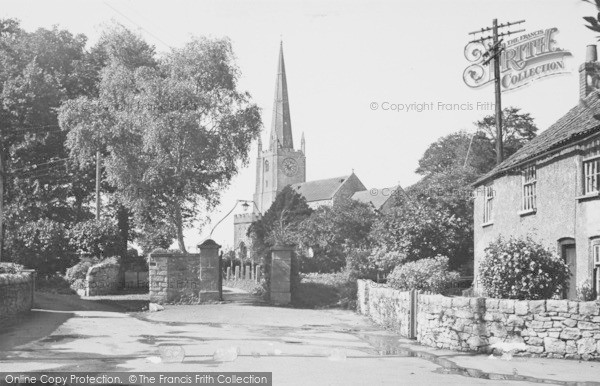 Photo of Congresbury, St Andrew's Church c.1955