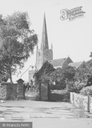 St Andrew's Church c.1955, Congresbury