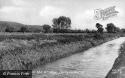 The River From The Bridge c.1955, Congresbury