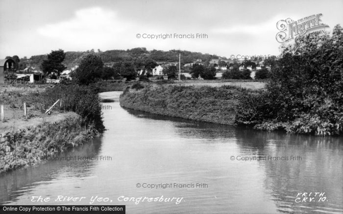 Photo of Congresbury, The River Yeo c.1955