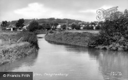 The River Yeo c.1955, Congresbury