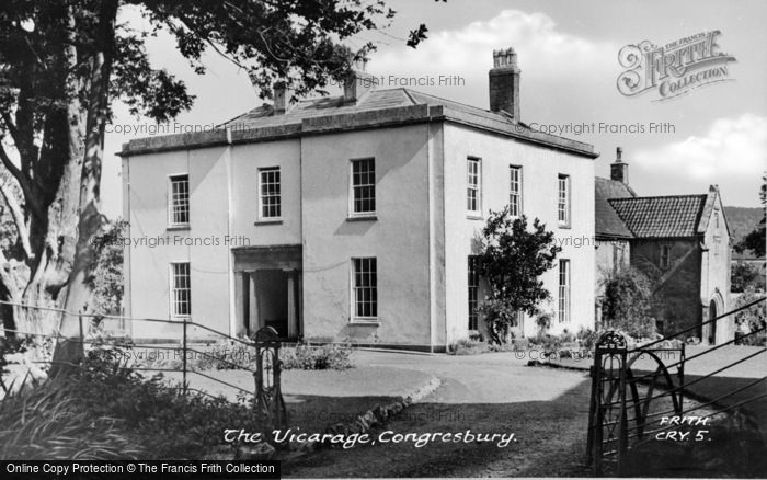 Photo of Congresbury, The Vicarage c.1955